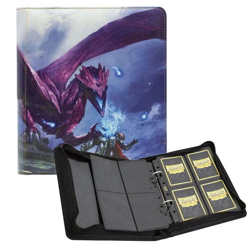 Dragon Shield Card Codex Zipster Binder - Small Purple 'Amifist'
