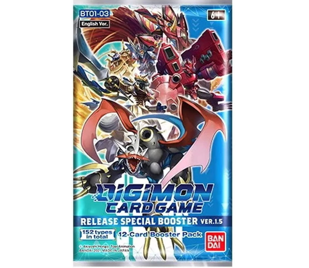 Digimon Card Game - Release Special Booster Ver.1.5 BT01-03 EN