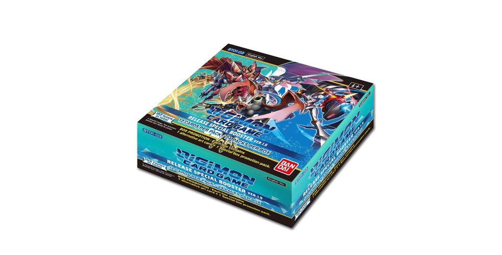 Digimon Card Game - Release Special Ver. 1.5 BT01-03 Booster Display EN