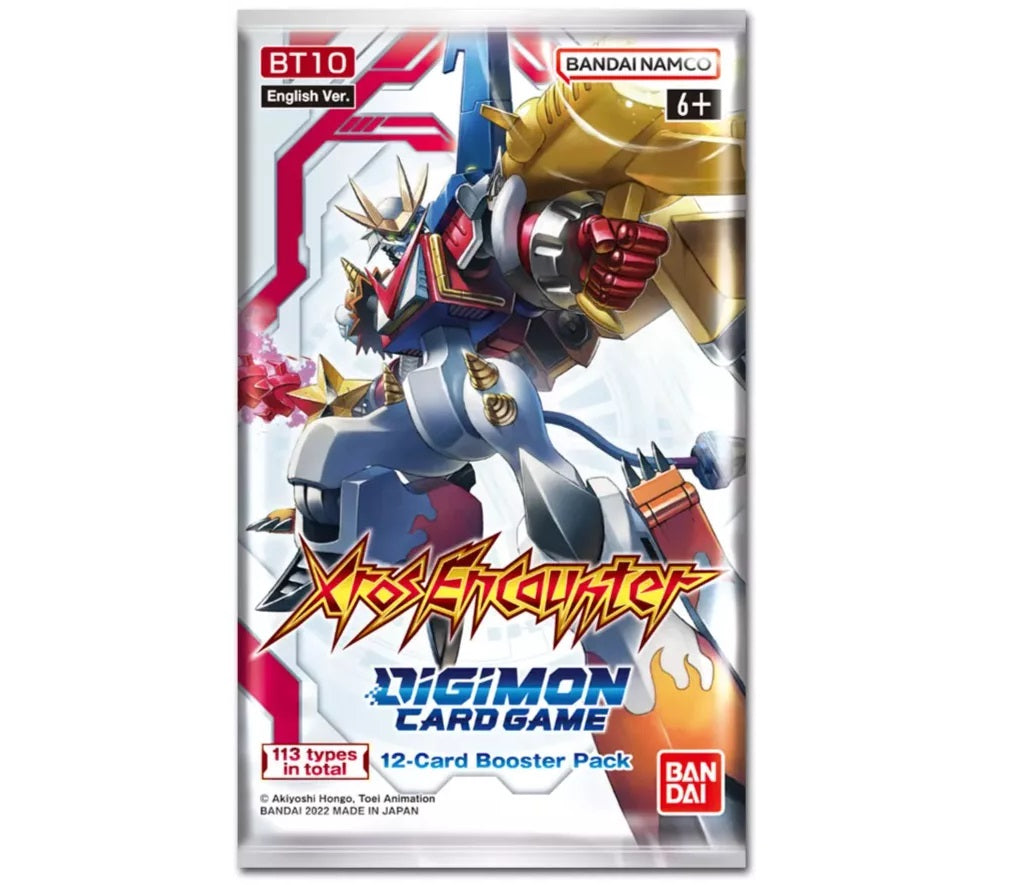 Digimon Card Game - Xros Encounter BT10 Booster EN