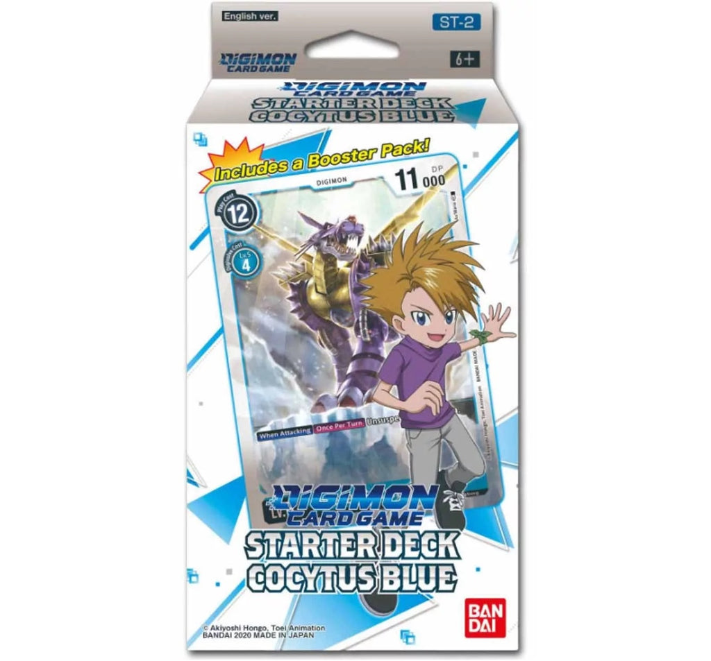Digimon Card Game - Starter Deck Cocytus Blue ST2 EN