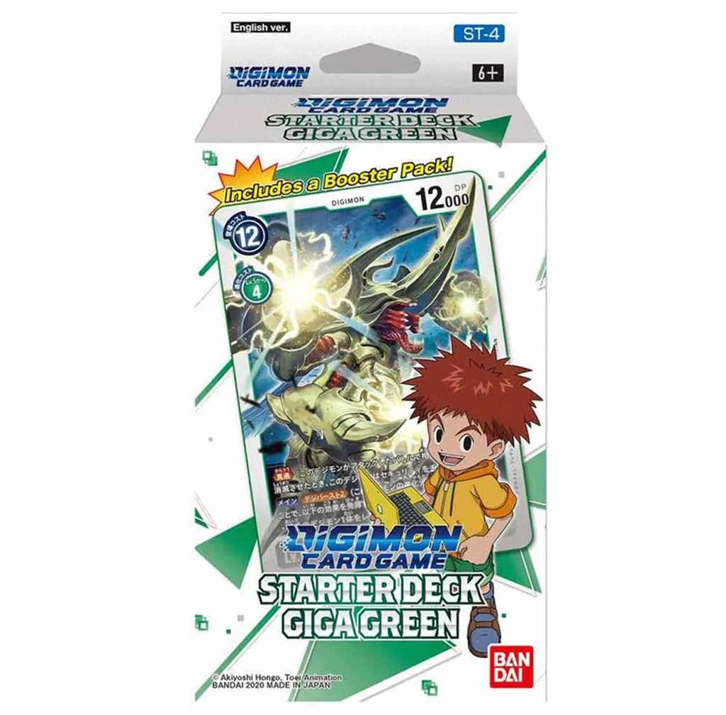 Digimon Card Game - Starter Deck Giga Green ST4 EN