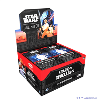 Star Wars Unlimited Spark of Rebellion Booster Display EN