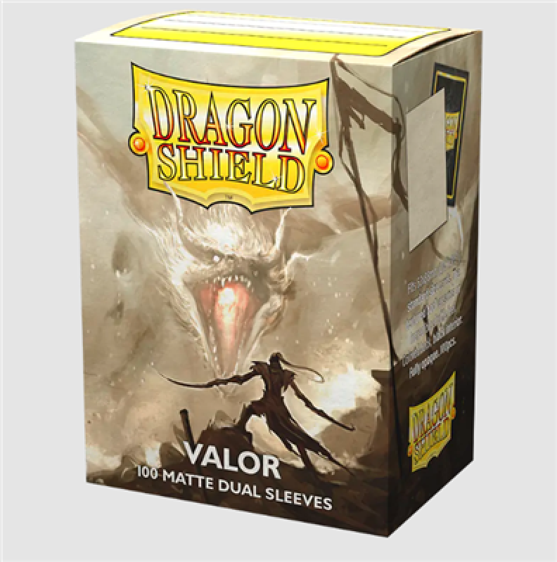 Dragon Shield Standard Matte Dual Sleeves - Valor (100 Sleeves)