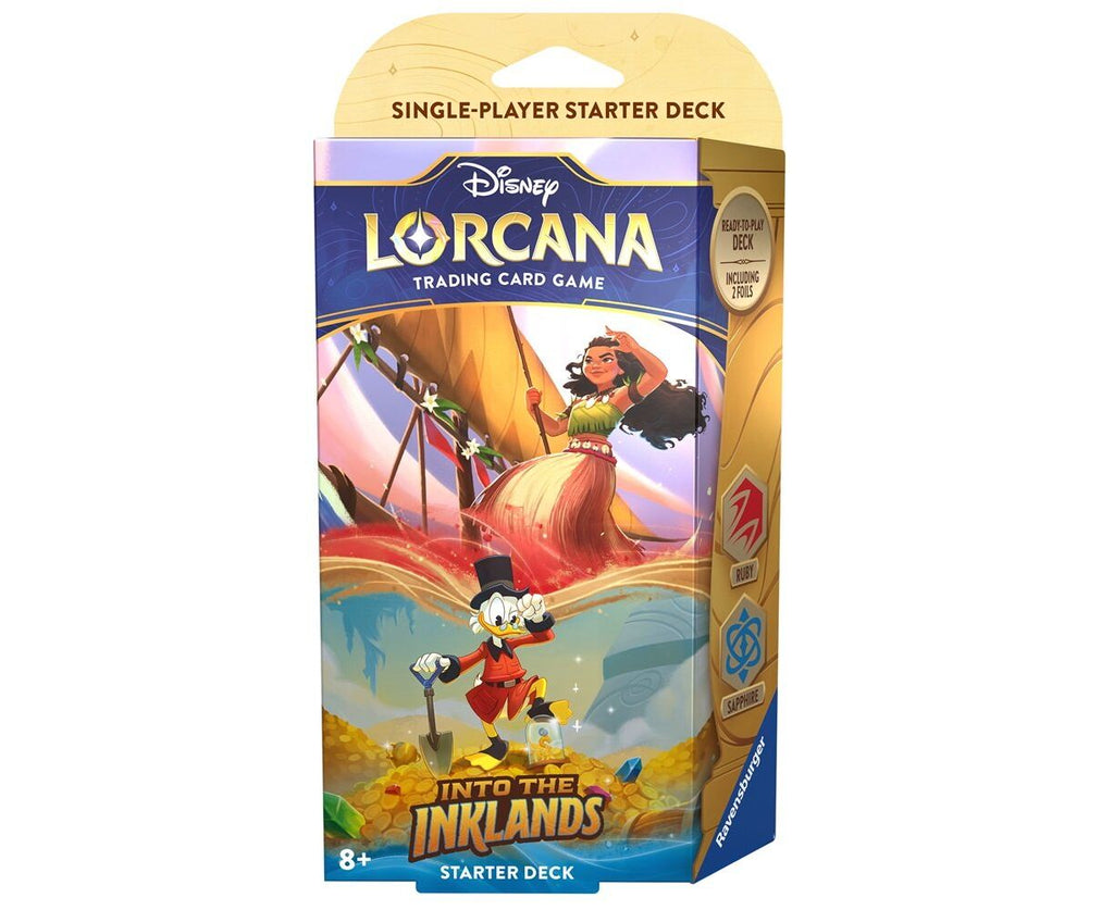 Lorcana - Into the Inklands - Starter Deck Ruby and Sapphire DE