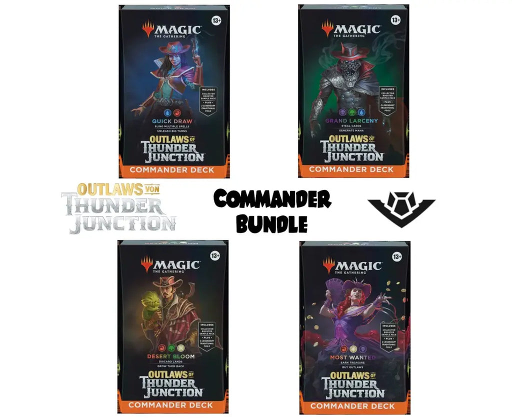 Kombo Outlaws of Thunder Junction Commander Decks (4Decks) - EN